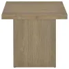 Coaster Fine Furniture 710917 Devar - Square Engineered Wood Side End Table - Latte