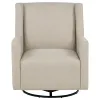 Coaster Fine Furniture 903930 Sorrel - Fabric Upholstered Swivel Glider Arm Chair - Latte