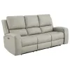 Coaster Fine Furniture 603434PPP-S2 Brickston - 2 Piece Triple Power Reclining Sofa Set - Gray