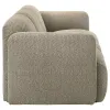 Coaster Fine Furniture 509814-S2 Dorset - 2 Piece Upholstered Round Track Arm Sofa Set - Brown