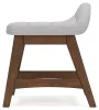 Ashley Furniture H615-01 Lyncott - Home Office Desk Chair - Light Gray / Brown