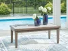 Ashley Furniture P701-701 Rainier Ranch - Rectangular Cocktail Table - Brown / Beige