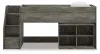 Ashley Furniture B4480B14 Ashley Furniture B4480B14 Frandern - Twin Loft Bed With Bookcase Storage - Gray