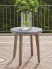 Ashley Furniture PCP428-706 Harmony Headlands - Round End Table - Natural / Gray