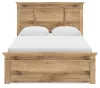 Ashley Furniture PCB1170B8 Ashley Furniture PCB1170B8 Makidern - Queen Panel Storage Bed With 2 Under Bed Storage Units - Tan