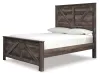 Ashley Furniture B440B9 Ashley Furniture B440B9 Wynnlow - Queen Crossbuck Panel Bed - Gray