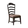 Liberty Furniture 297-C2001S Paradise Valley - Upholstered Ladder Back Side Chair - Saddle Brown