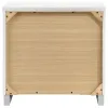 CoasterEssence 203502 Felicity - 2-Drawer Nightstand - White High Gloss