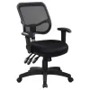 CoasterEssence 800019 Rollo - Upholstered Adjustable Ergonomic Office Chair - Black