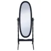 CoasterEveryday 950803 Foyet - Wood Adjustable Full Length Cheval Mirror - Black