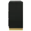 Coaster Fine Furniture 224783 Caraway - 6-Drawer Dresser - Black