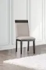 Furniture of America CM3337SC-2PK Modoc - Side Chair (Set of 2) - Espresso / Beige