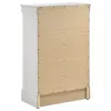 Coaster Fine Furniture 202445 Louis Philippe - 5-Drawer Bedroom Chest - White