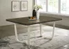 Coaster Fine Furniture 108681 Biloxi - Rectangular Wood Dining Table - Grayish Brown