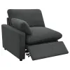 Coaster Fine Furniture 609532P Collins - Modular Power Loveseat - Dark Gray