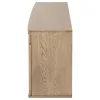 Coaster Fine Furniture 109385 Kailani - 4-Door Cane Sideboard Buffet Cabinet - Beige Oak