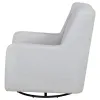 Coaster Fine Furniture 902454 Serra - Boucle Upholstered Swivel Glider Recliner - Dove Gray