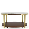 Riverside Furniture 28502 Emery - Round Cocktail Table - Smoked Cherry
