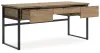 Ashley Furniture H632-44 Montia - Home Office Desk - Light Brown