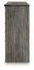 Ashley Furniture B4480-21 Frandern - Six Drawer Dresser - Gray