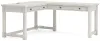 Ashley Furniture H742H1 Ashley Furniture H742H1 Robbinsdale - L-Shaped Home Office Desk - Antique White