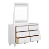 Liberty Furniture 523-YBR-DM Liberty Furniture 523-YBR-DM Cottage View - Dresser & Mirror - White