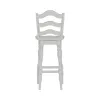 Liberty Furniture 244-B200330 Magnolia Manor - Ladderback Swivel Bar Stool - Antique White
