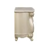 New Classic B992-040M Monique - Nightstand With Marble Top - Champagne