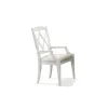 Riverside Furniture 59398 Myra - Back Upholstered Arm Chair (Set of 2) - Paperwhite