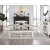 Riverside Furniture 37259 Cora - Dining Bench - Cloud