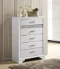 CoasterEveryday 205115 Miranda - 5-Drawer Bedroom Chest - White