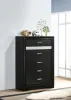 CoasterEveryday 206365 Miranda - 5-Drawer Bedroom Chest - Black
