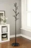 CoasterEveryday 900897 Clover - 18 Hook Freestanding Metal Coat Rack Hat Hanger - Black
