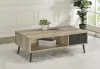 Coaster Fine Furniture 701038 Welsh - 1-Drawer Engineered Wood Coffee Table Antique Pine - Distressed Pine