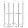Coaster Fine Furniture 960122 Mattison - 4-Panel Room Divider Folding Shoji Screen - White