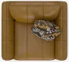 Jackson Furniture Industries 240601-1273/16-3073/16 Corvara - Top Grain Italian Leather Match Chair & 1/2 - Caramel