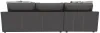 Jackson Furniture Industries 5045/73/75-28 Jackson Furniture Industries 5045/73/75-28 Minori - Italian Leather 2 Piece Sofa / Chaise With LSF Chaise - Steel