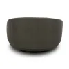 Liberty Furniture 708-ACH15-GY Haley - Upholstered Swivel Cuddler Chair - Charcoal