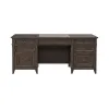Liberty Furniture 297-HO-EXD Paradise Valley - Executive Desk - Saddle Brown
