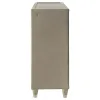 Coaster Fine Furniture 222663 Lorient - 8-Drawer LED Bedroom Dresser Cabinet - Ivory And Camel