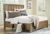 Ashley Furniture B974B8 Ashley Furniture B974B8 Cabalynn - King Panel Bed With Storage - Light Brown