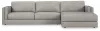 Ashley Furniture 57404S2 Ashley Furniture 57404S2 Amiata - 2-Piece Sectional With Raf Corner Chaise - Glacier