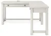 Ashley Furniture H742H1 Ashley Furniture H742H1 Robbinsdale - L-Shaped Home Office Desk - Antique White