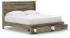 Ashley Furniture PCB2005B7 Ashley Furniture PCB2005B7 Elbrim - King Panel Storage Bed - Brown