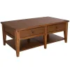 Liberty Furniture 110-OT-3PCS Liberty Furniture 110-OT-3PCS Lake House - 3 Piece Table Set (1 Cocktail 2 End Tables) - Oak