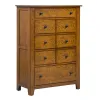 Liberty Furniture 175-BR41 Grandpas Cabin - 5 Drawer Chest - Aged Oak
