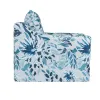 New Classic U1270-12-BFP Sylvie - Swivel Chair - Blue / White