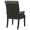 CoasterEssence 115173 Alana - Velvet Upholstered Dining Arm Chair - Brown