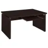 CoasterEveryday 800891 Skylar - Computer Desk With Keyboard Drawer - Cappuccino