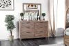 Furniture of America CM7360D Wynton - Dresser - Weathered Light Oak